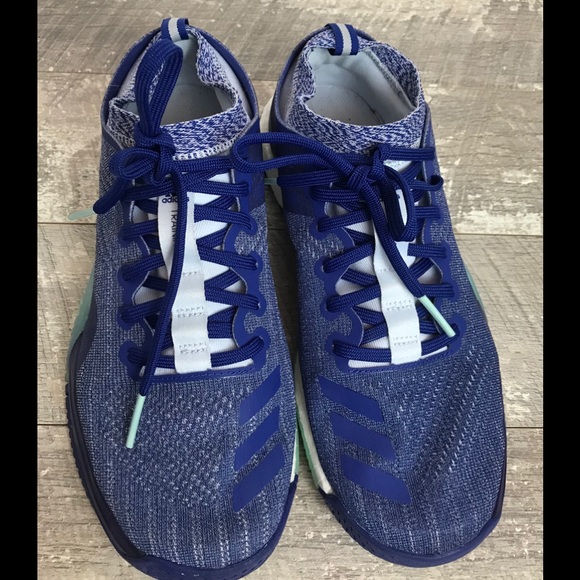 adidas Shoes | Adidas Boost Womens Blue Athletic Shoes 85 | Poshmark